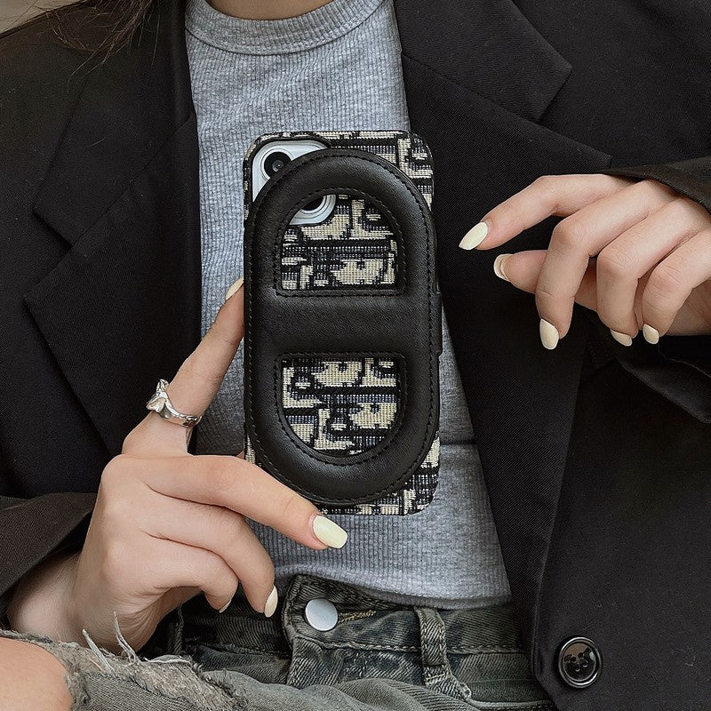 Modefästekortväska iPhonefodral