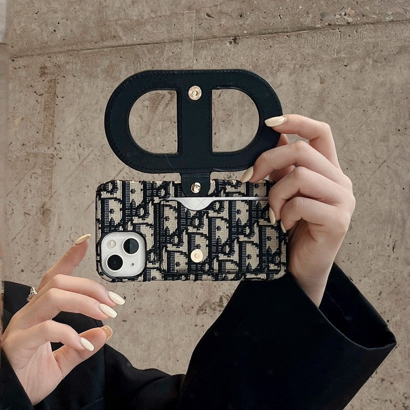 Modefästekortväska iPhonefodral