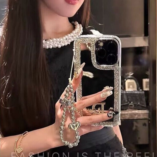 Glamorous Beauty Mirror iPhone-fodral – Makeup & Style On the Go!