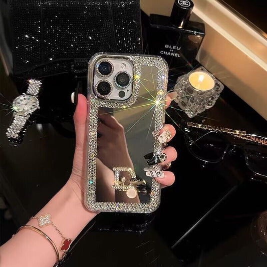 Glamorous Beauty Mirror iPhone-fodral – Makeup & Style On the Go!