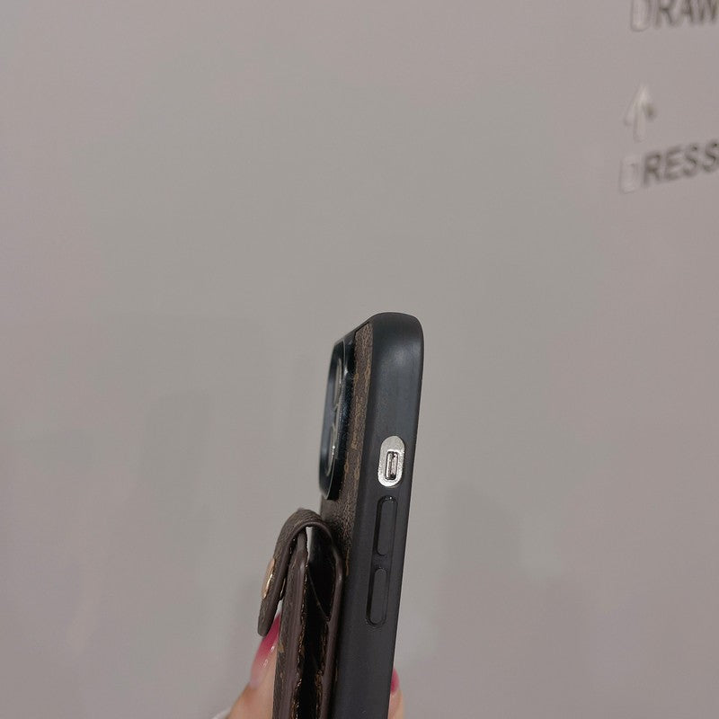 Lyxig kortväska Klassiskt färg iPhonefodral