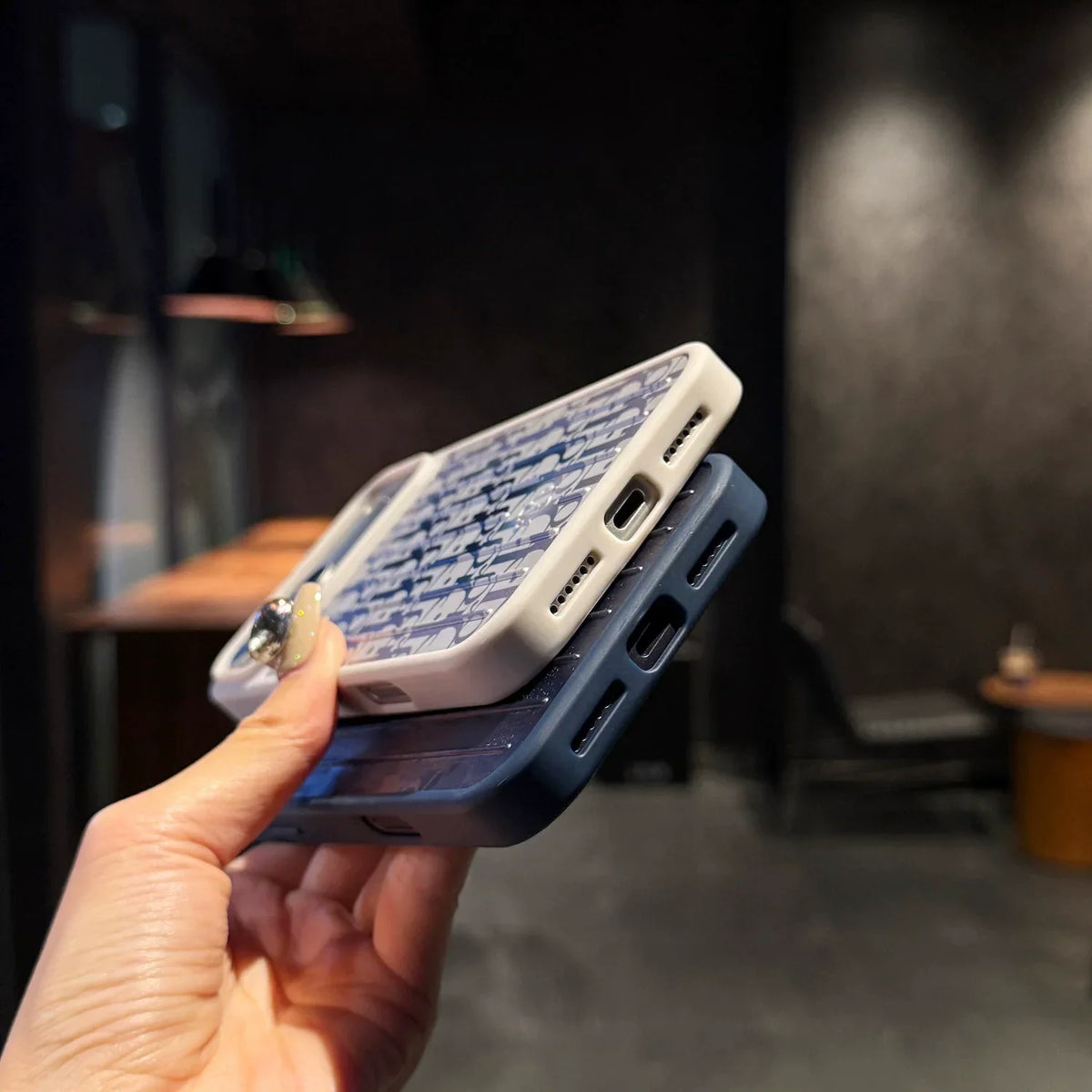 Funda de lujo para iPhone de aluminio Rimowa X
