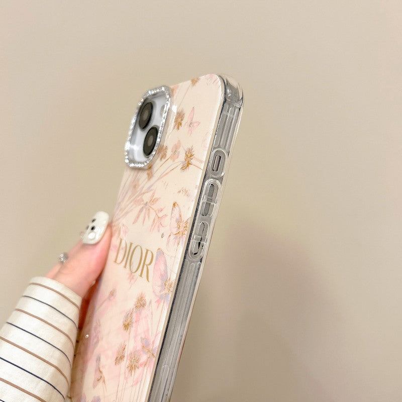 Funda de iPhone de cristal de moda