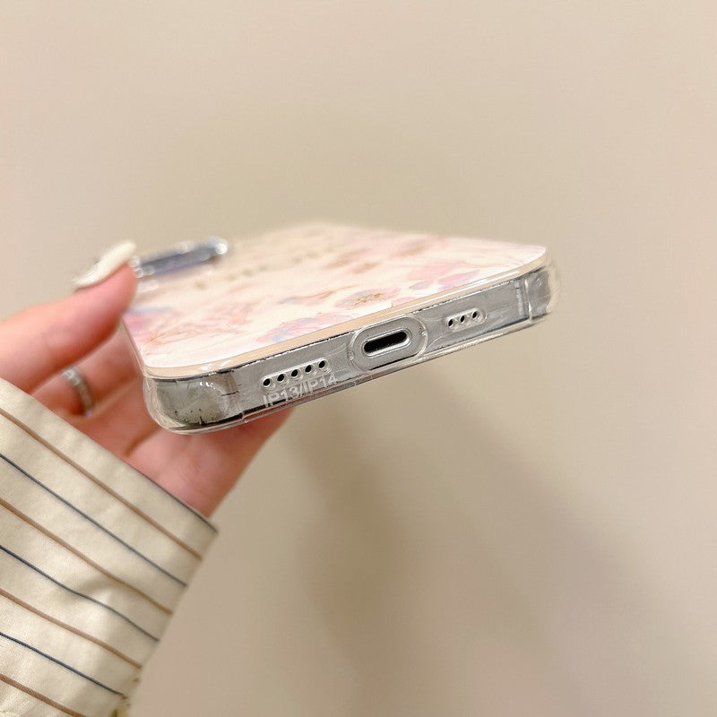 Funda de iPhone de cristal de moda