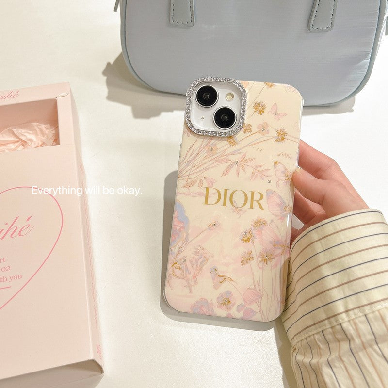Funda de iPhone de cristal de moda
