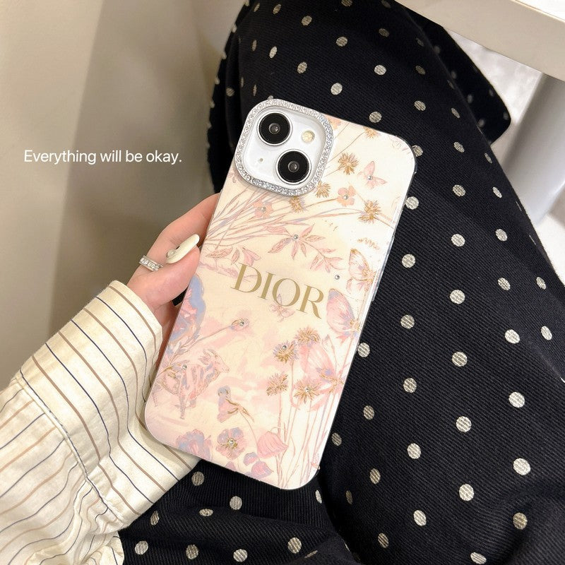 Funda de iPhone de cristal de moda