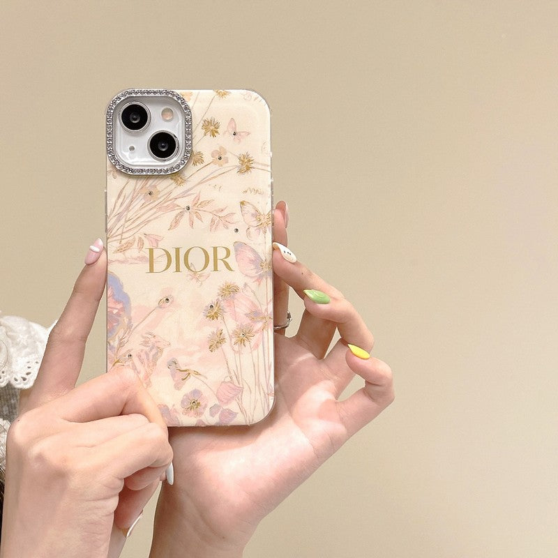 Funda de iPhone de cristal de moda