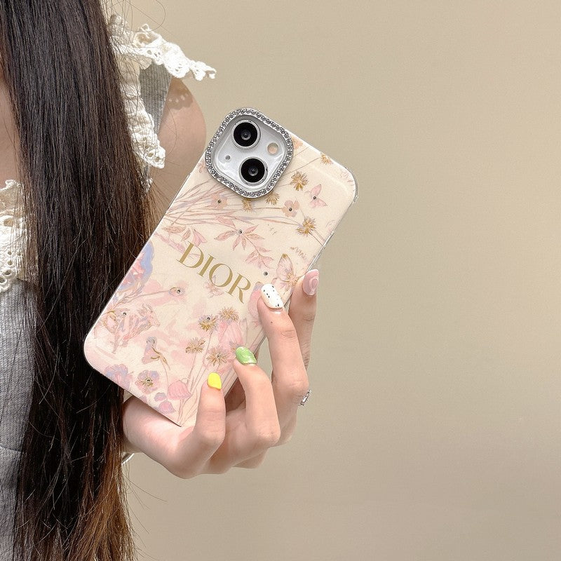 Funda de iPhone de cristal de moda