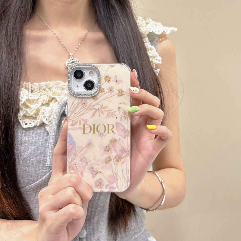 Funda de iPhone de cristal de moda