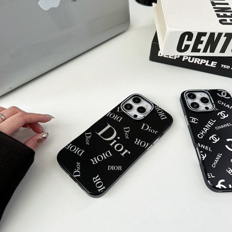 Vinilo o funda para iPhone Moda negra
