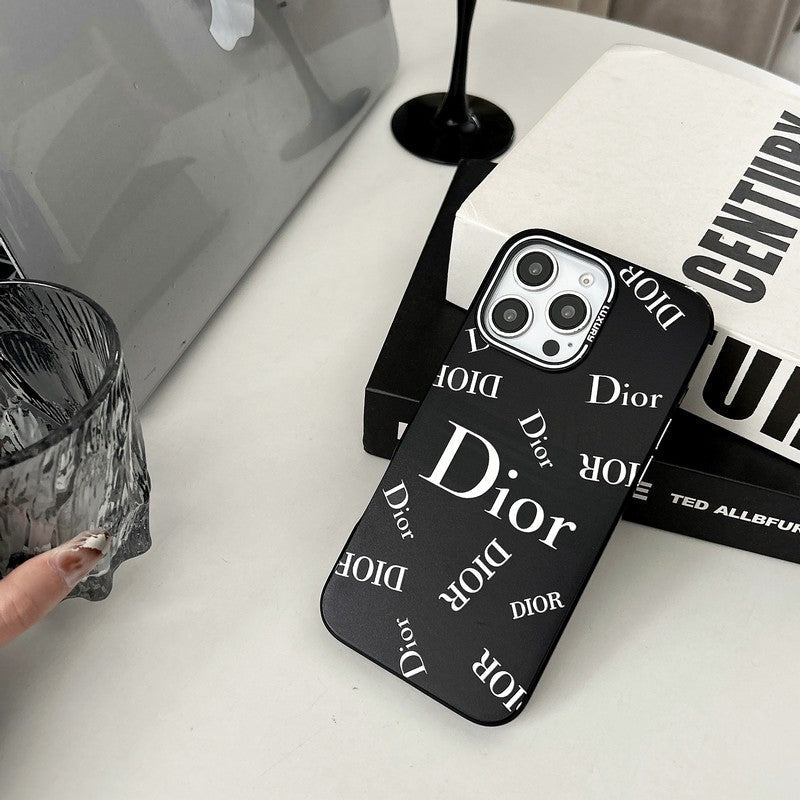 Vinilo o funda para iPhone Moda negra