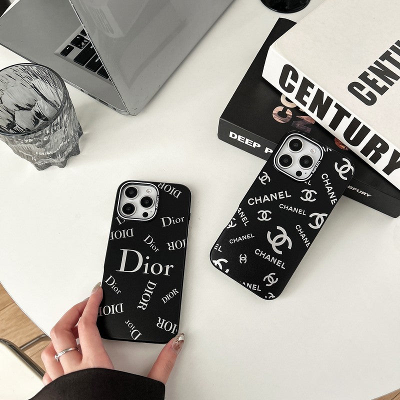 Vinilo o funda para iPhone Moda negra