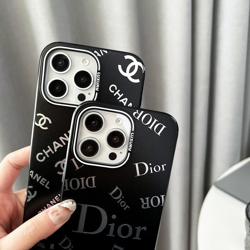Vinilo o funda para iPhone Moda negra