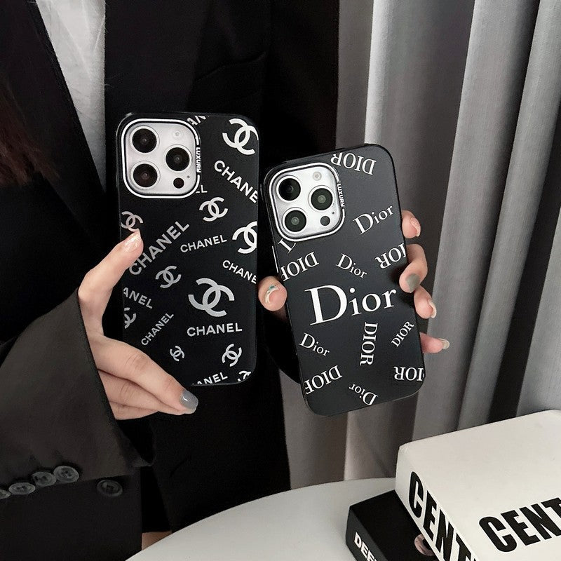 Vinilo o funda para iPhone Moda negra
