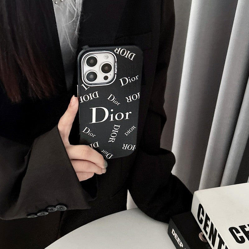 Vinilo o funda para iPhone Moda negra