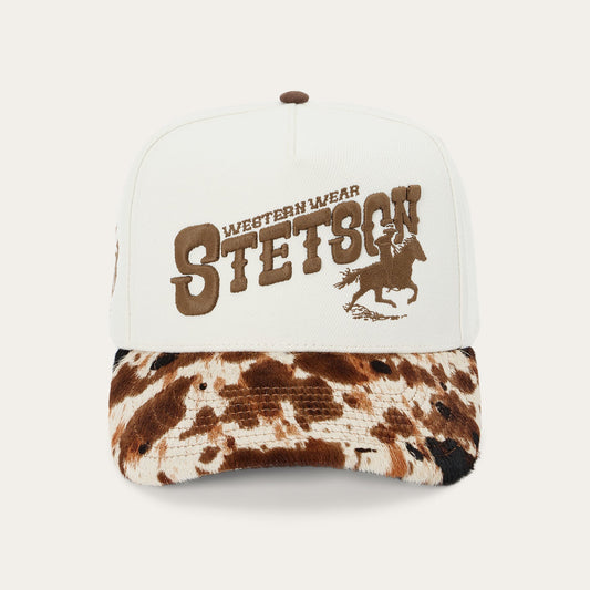 Cow Print Baseball Hat