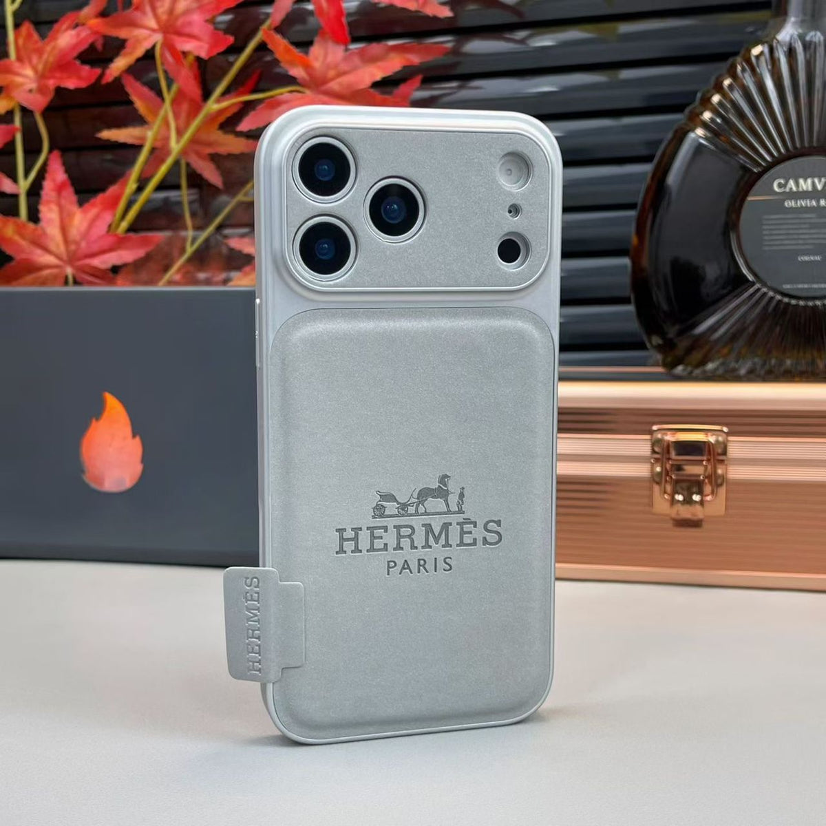 Funda de cuero premium para iPhone Classices: protección de lujo