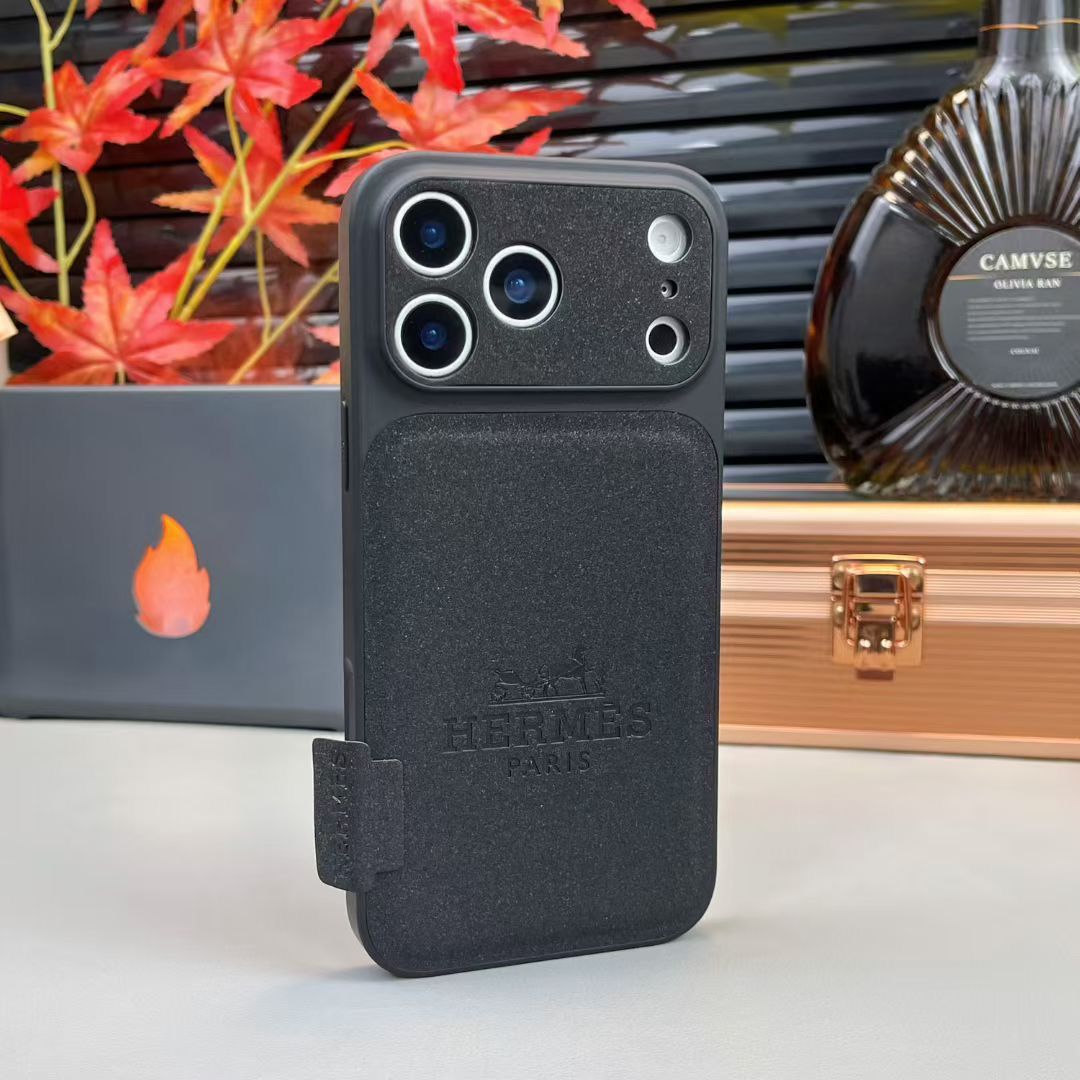 Funda de cuero premium para iPhone Classices: protección de lujo