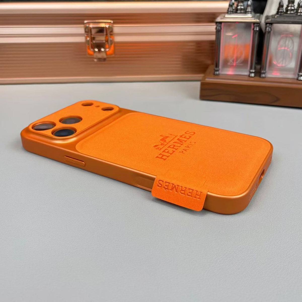 Funda de cuero premium para iPhone Classices: protección de lujo