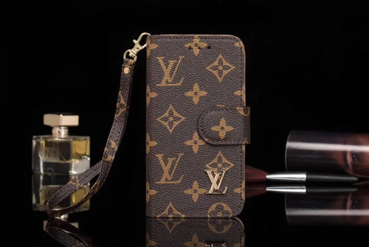 Funda de lujo para iPhone con billetera avanzada