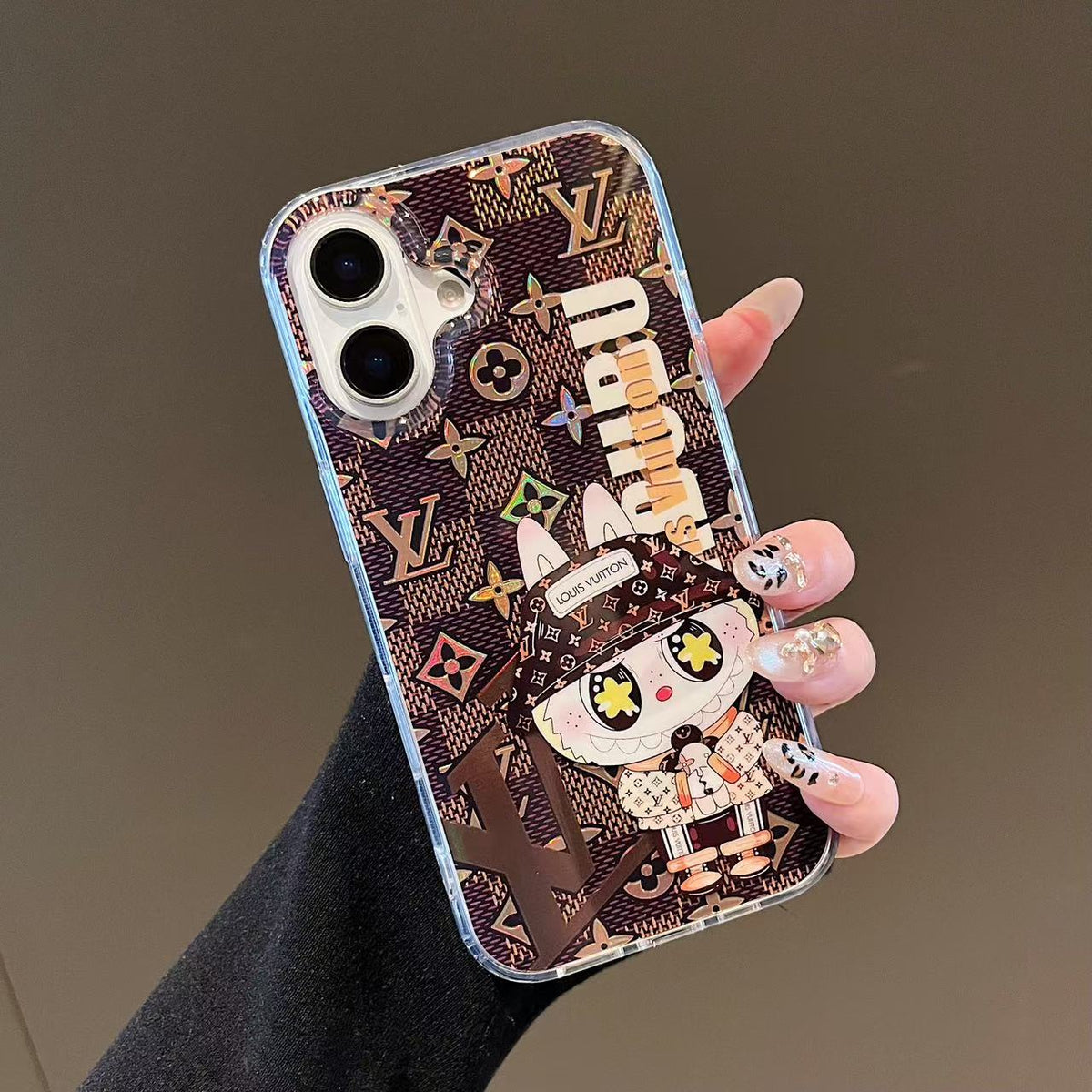 Funda de lujo para iPhone Labubu L & V: lo lindo se encuentra con la clase