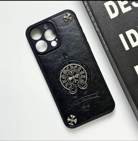 FUNDAS PARA IPHONE 'COrazones CROMADOS'